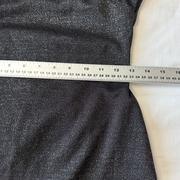 Accomplice Women's Vintage‎ Spaghetti Strap Metallic Glitter Maxi Dress Black S - Picture 9 of 13